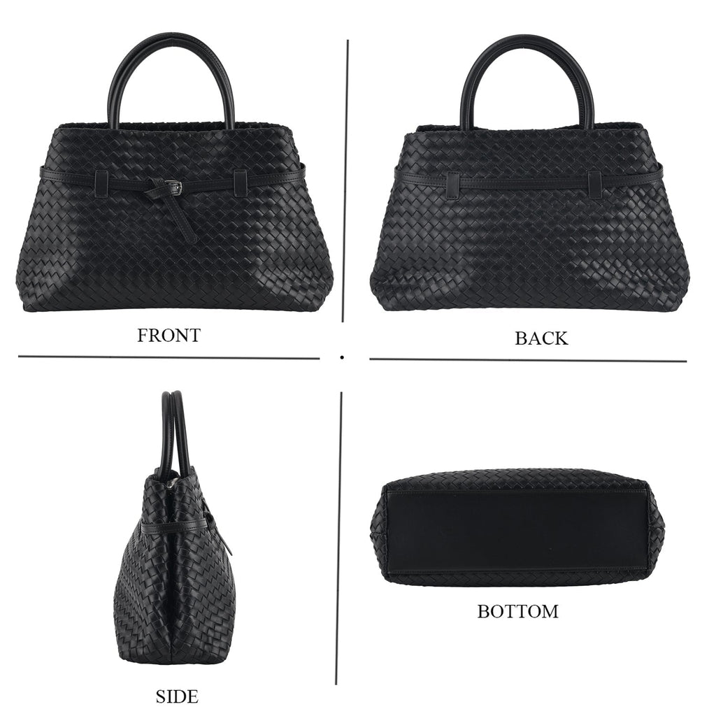 Borsa a tracolla da donna Valissiere in Vera pelle con tasche multiple