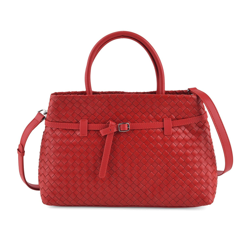 Borsa a tracolla da donna Valissiere in Vera pelle con tasche multiple