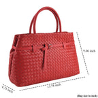 Borsa a tracolla da donna Valissiere in Vera pelle con tasche multiple