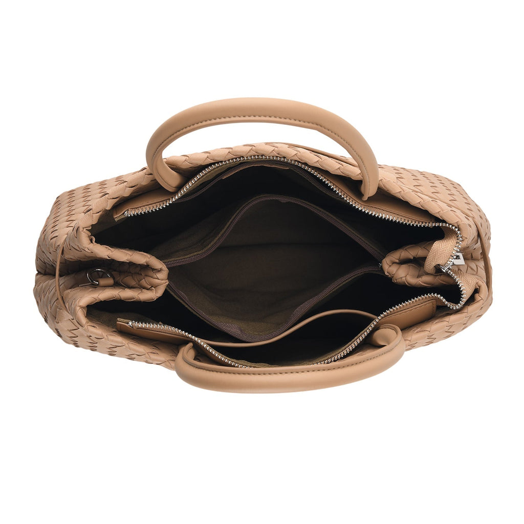 Borsa a tracolla da donna Valissiere in Vera pelle con tasche multiple