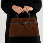 Borsa a tracolla da donna Valissiere in Vera pelle con tasche multiple