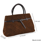 Borsa a tracolla da donna Valissiere in Vera pelle con tasche multiple