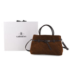 Borsa a tracolla da donna Valissiere in Vera pelle con tasche multiple