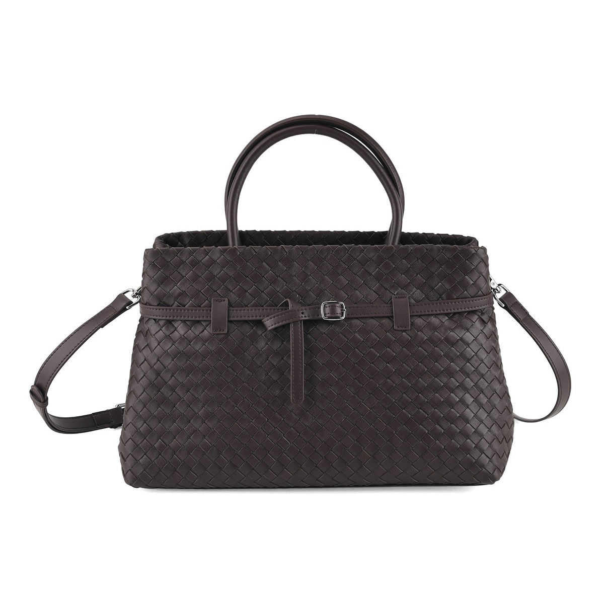 Borsa a tracolla da donna Valissiere in Vera pelle con tasche multiple