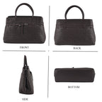 Borsa a tracolla da donna Valissiere in Vera pelle con tasche multiple