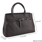 Borsa a tracolla da donna Valissiere in Vera pelle con tasche multiple