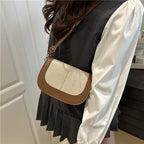 Borsa clutch a tracolla strutturata