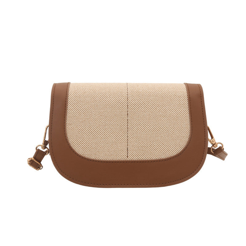 Borsa clutch a tracolla strutturata