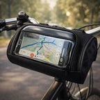 Borsa da manubrio per bici | Borsa bici impermeabile con touchscreen | Tourix