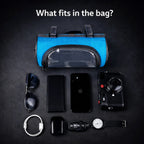 Borsa da manubrio per bici | Borsa bici impermeabile con touchscreen | Tourix