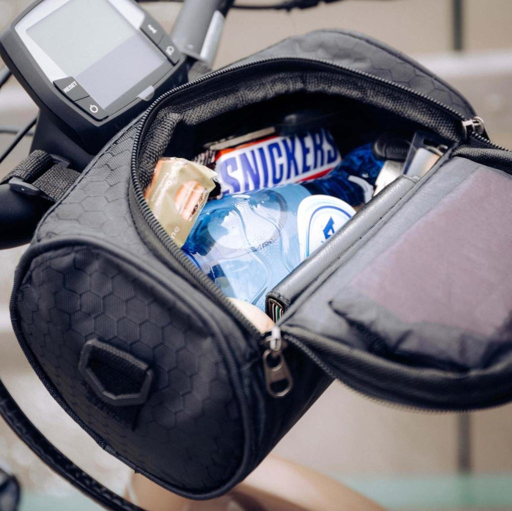Borsa da manubrio per bici | Borsa bici impermeabile con touchscreen | Tourix