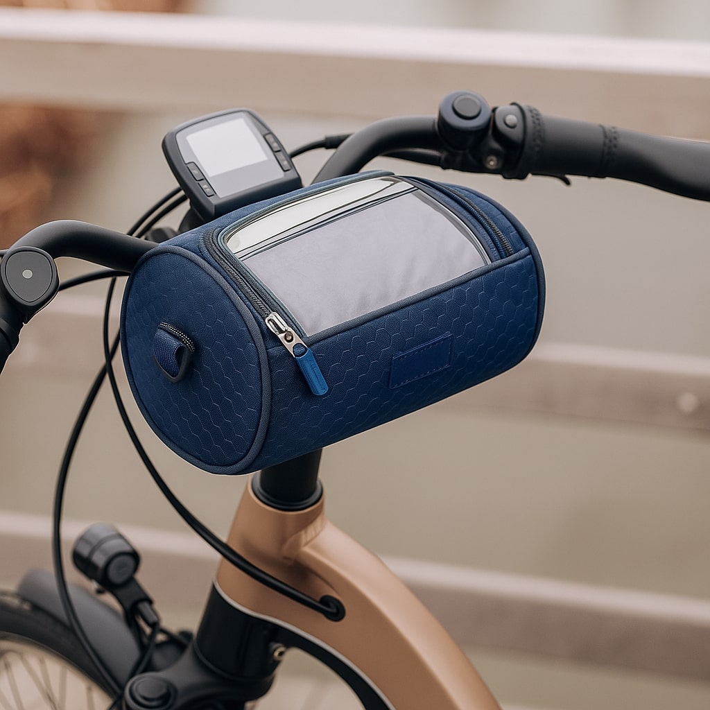 Borsa da manubrio per bici | Borsa bici impermeabile con touchscreen | Tourix