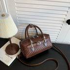 Borsa intrecciata elegante