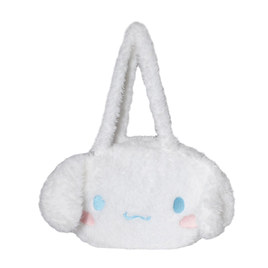 Borsa peluche con orecchie applicate
