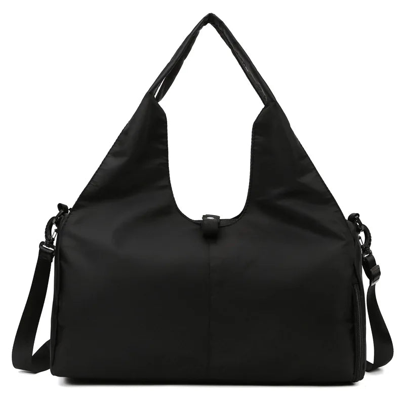Borsa sportiva da palestra con scomparto scarpe