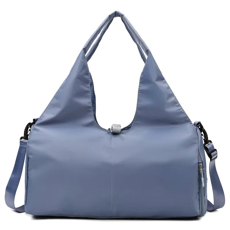 Borsa sportiva da palestra con scomparto scarpe