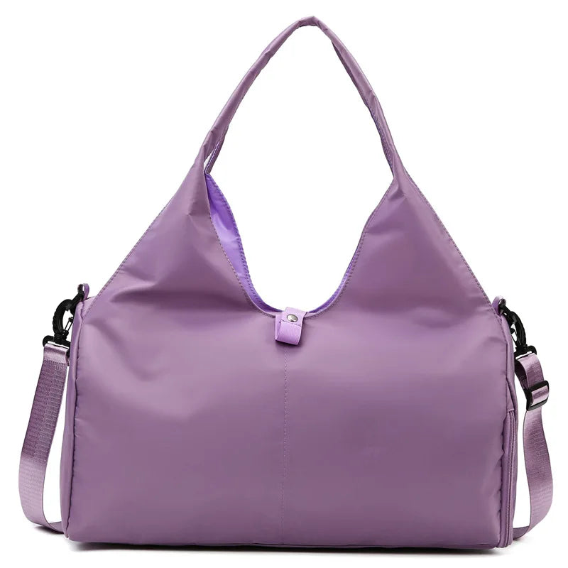 Borsa sportiva da palestra con scomparto scarpe