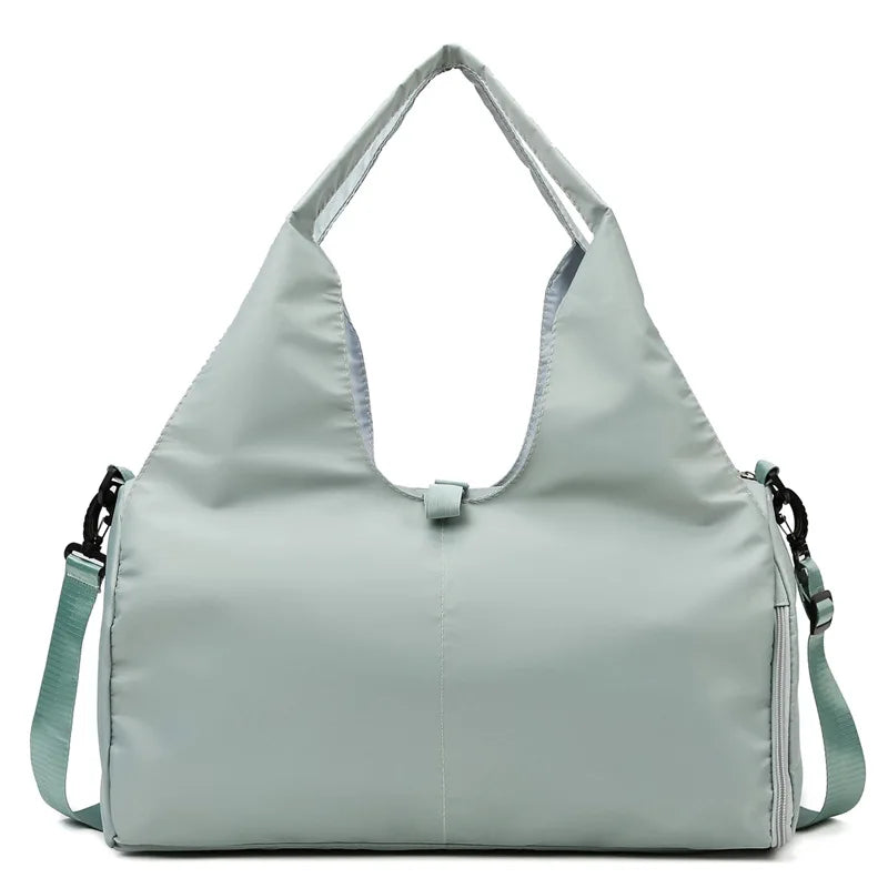 Borsa sportiva da palestra con scomparto scarpe