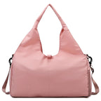 Borsa sportiva da palestra con scomparto scarpe