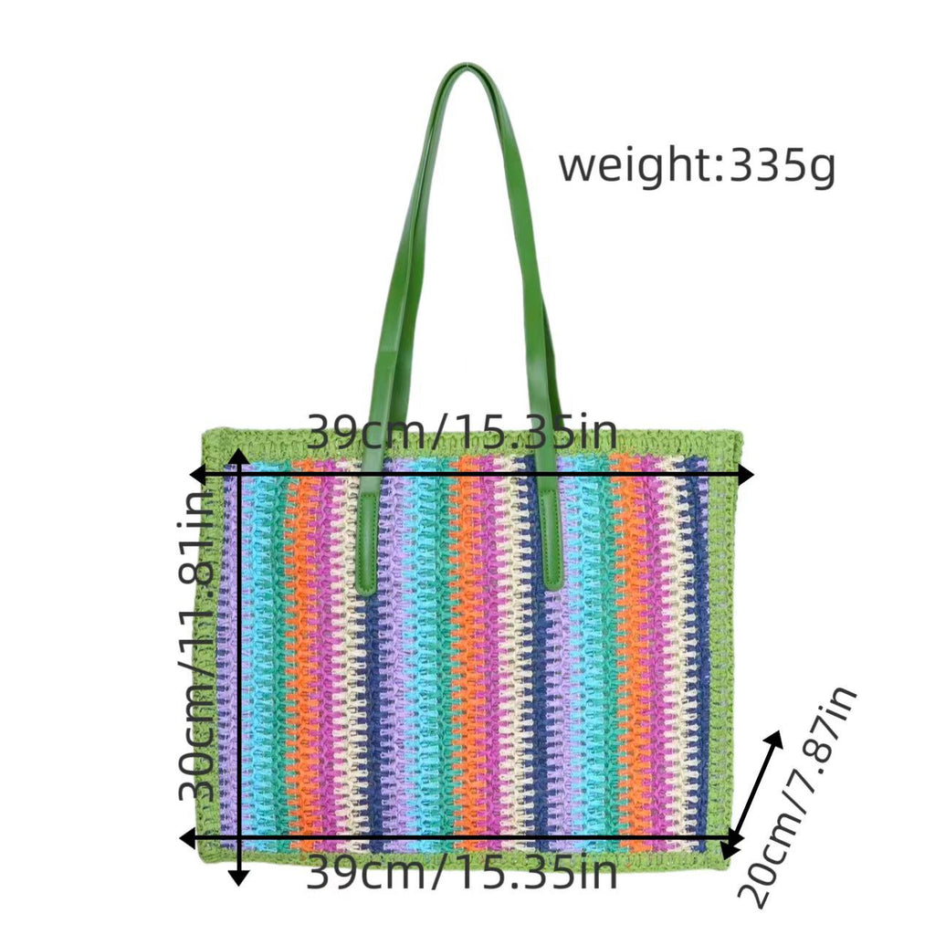 Borsa tote colorata in materiale sostenibile