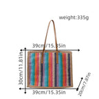 Borsa tote colorata in materiale sostenibile
