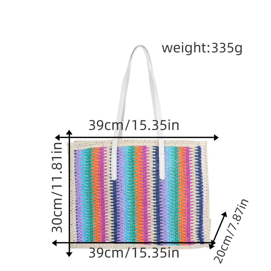 Borsa tote colorata in materiale sostenibile