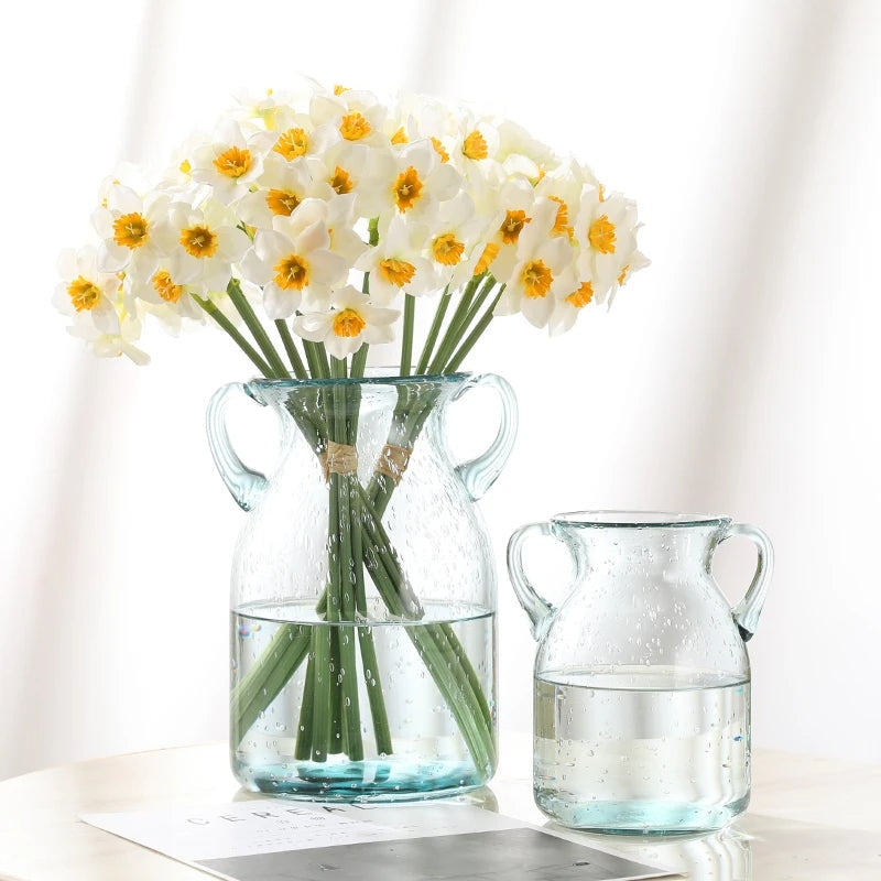 Bouquet di narcisi artificiali in seta – 6 pezzi