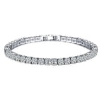 Bracciale tennis in argento sterling – eleganza senza tempo con un tocco urban
