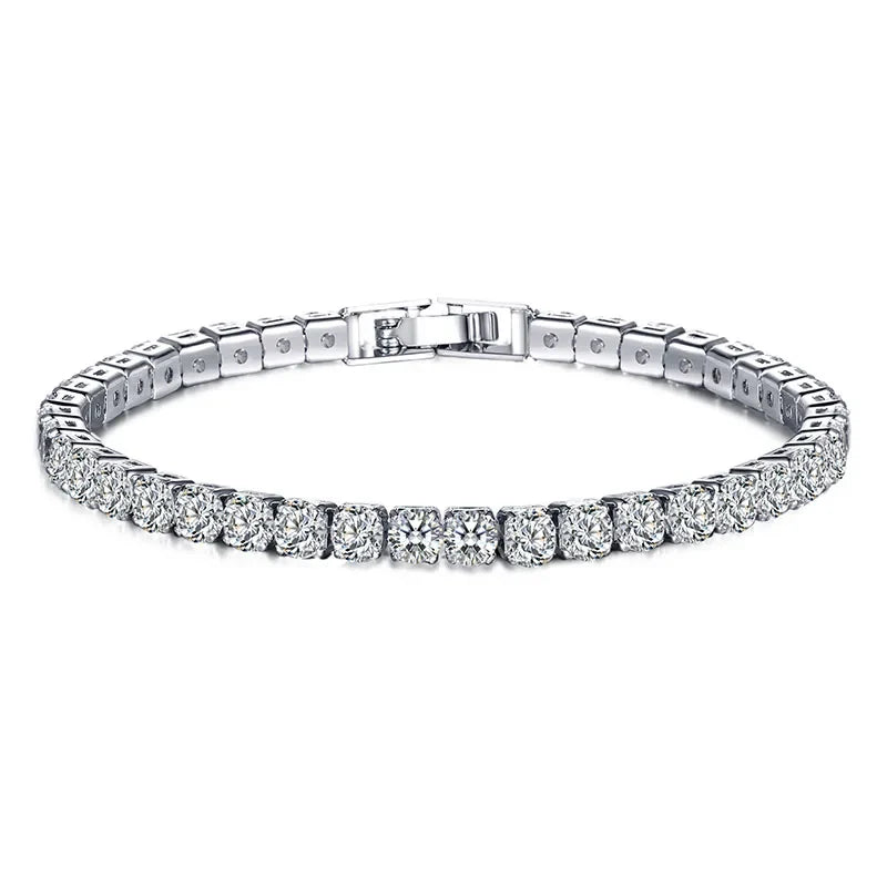 Bracciale tennis in argento sterling – eleganza senza tempo con un tocco urban