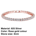 Bracciale tennis in argento sterling – eleganza senza tempo con un tocco urban