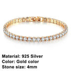 Bracciale tennis in argento sterling – eleganza senza tempo con un tocco urban