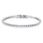 Bracciale tennis in argento sterling – eleganza senza tempo con un tocco urban