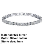 Bracciale tennis in argento sterling – eleganza senza tempo con un tocco urban