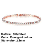 Bracciale tennis in argento sterling – eleganza senza tempo con un tocco urban