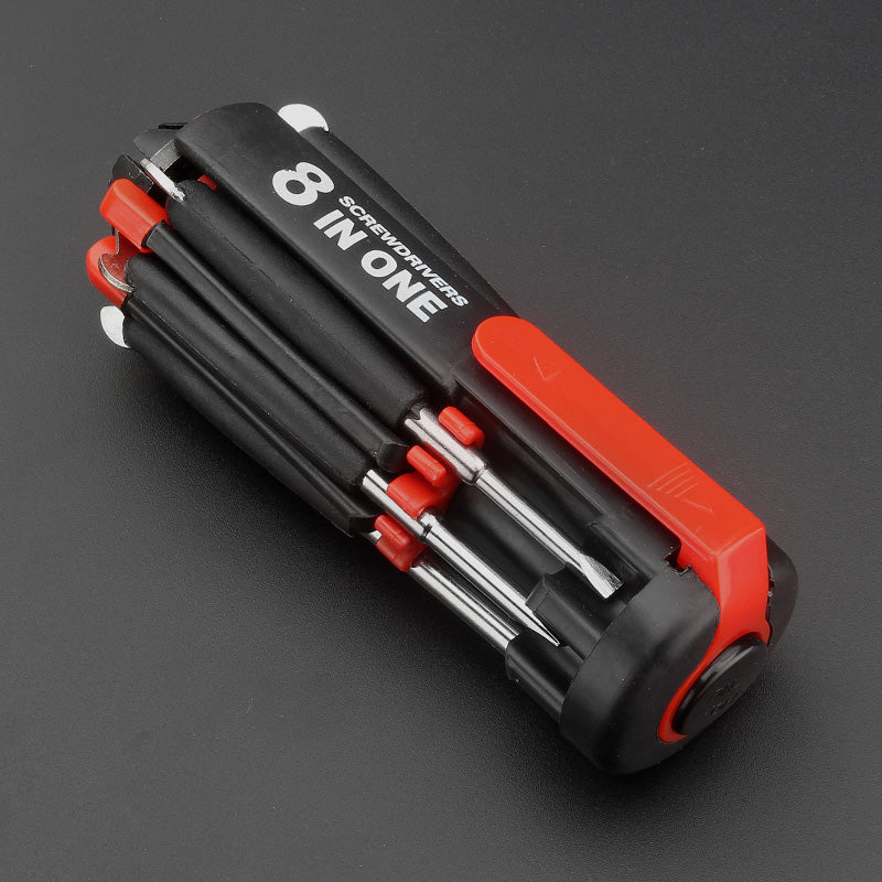 Cacciavite 8 in 1 con torcia LED integrata
