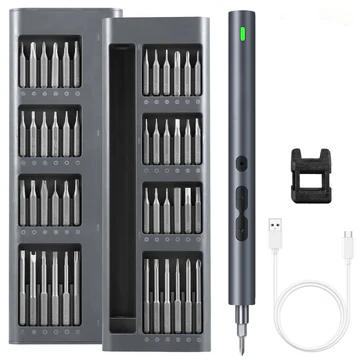 Cacciavite elettrico 120 in 1 con set completo di punte
