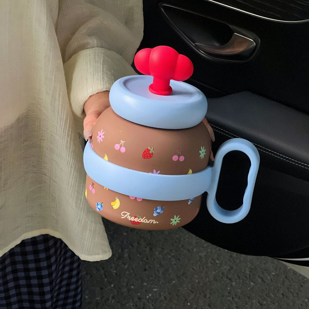 Caffettiera giocosa e colorata unisex