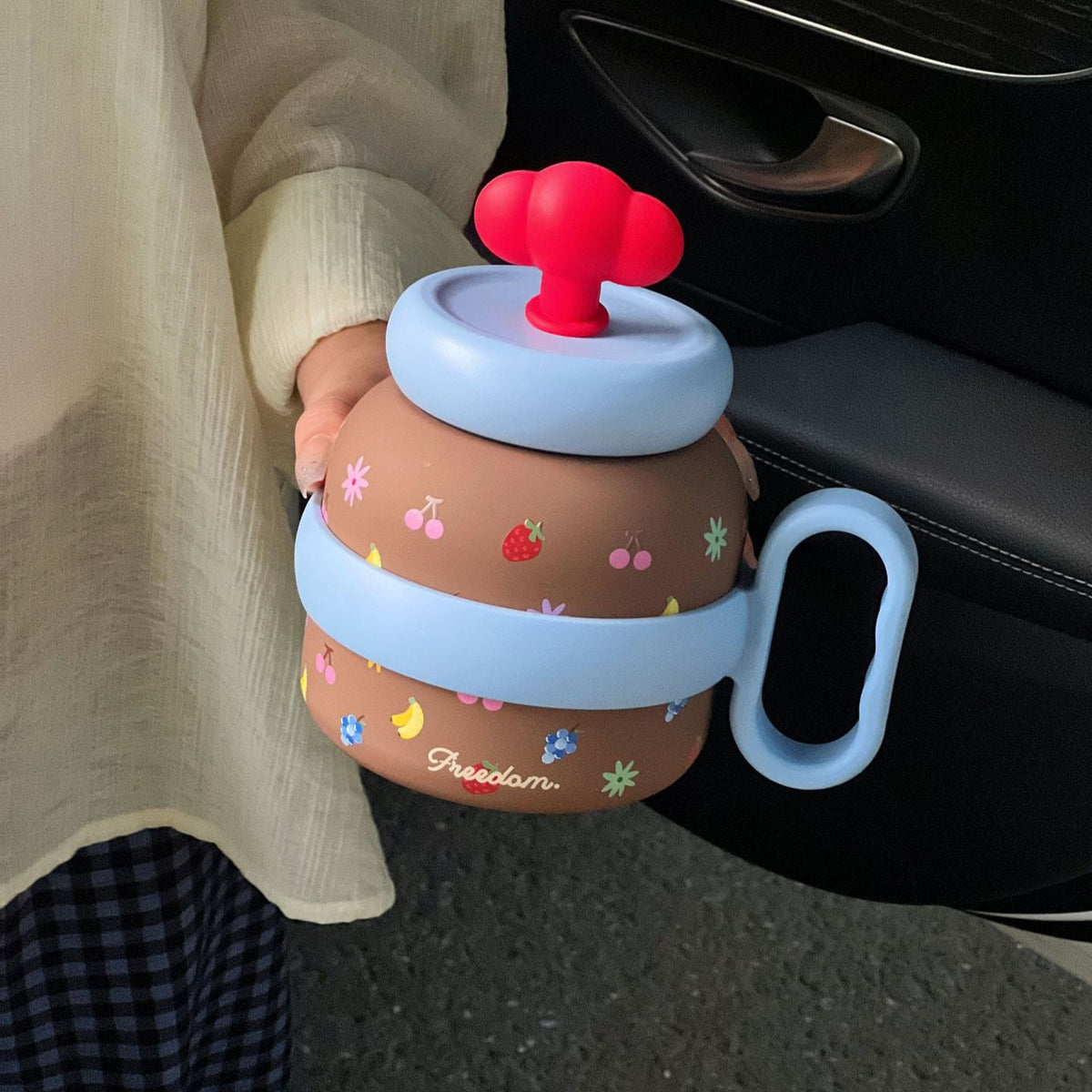 Caffettiera giocosa e colorata unisex