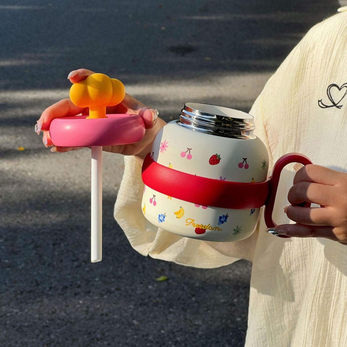 Caffettiera giocosa e colorata unisex