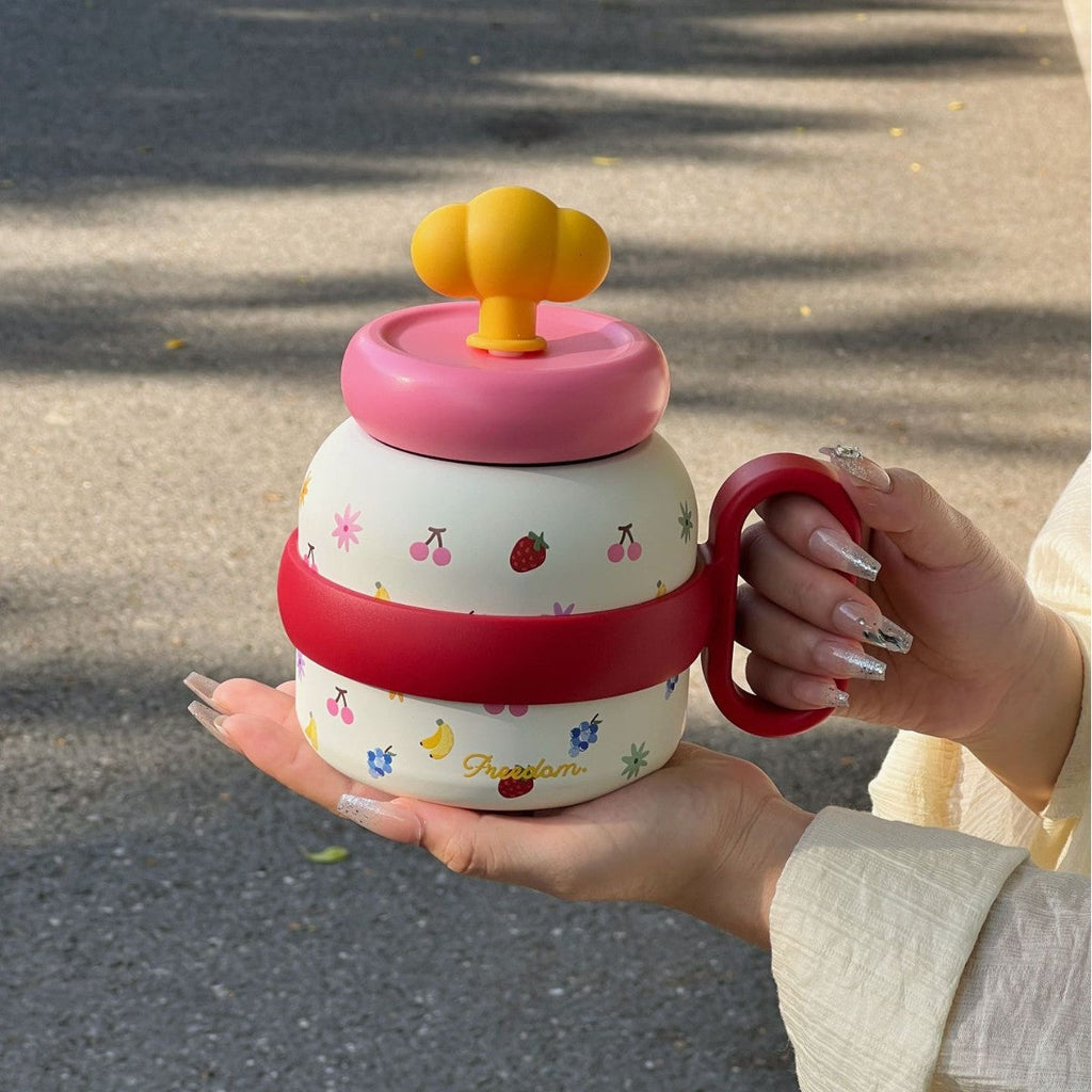 Caffettiera giocosa e colorata unisex
