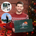 Calendario dell'Avvento 24 giorni attrezzi sopravvivenza outdoor campeggio uomo