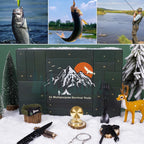 Calendario dell'Avvento 24 giorni attrezzi sopravvivenza outdoor campeggio uomo