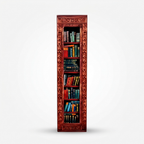 Calendario dell'Avvento natalizio con miniature di libri Storybook