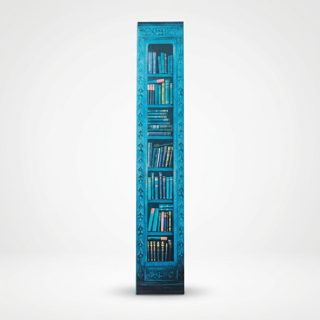 Calendario dell'Avvento natalizio con miniature di libri Storybook