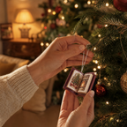 Calendario dell'Avvento natalizio con miniature di libri Storybook
