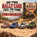 Calendario dell'Avvento Rally 2026 – 24 giorni di auto da rally da collezionare