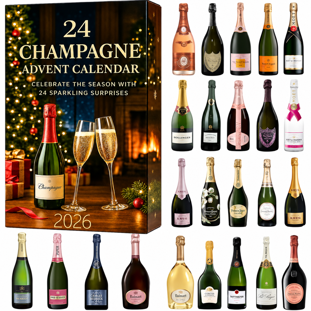 Calendario dell'Avvento Champagne Countdown 2026