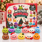 Calendario dell'Avvento Dumplings con 24 figure squishy
