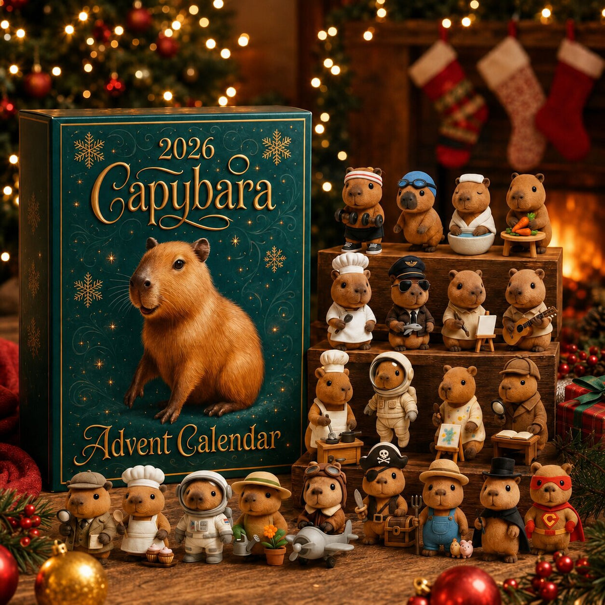 Calendario dell'Avvento Capibara 2026