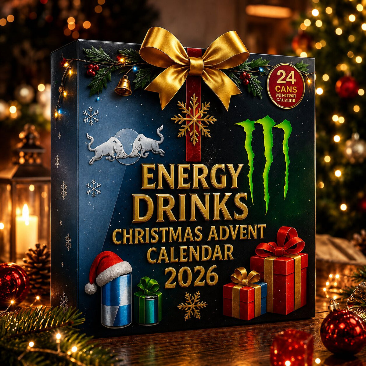 Calendario dell'Avvento energy drink 2026